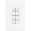 Insteon Smart Dimmer 8-Button Keypad, KeypadLinc in-Wall Controller, 2334-222 (White) - Insteon Hub Required for Voice Control with Alexa & Google Assistant White 8 Button Keypad Dimmer 12 71GuRrdmPL