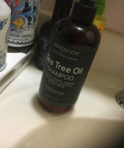 Baebody Award Winning Tea Tree Shampoo - Clarifying Shampoo For Build-Up, Dry Scalp Shampoo For Oily Hair - Vegan Tea Tree Oil Anti-Dandruff Shampoo For Men/Women 10 71Guki2a9GL