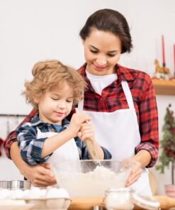 ORBLUE Premium Danish Dough Whisk - 2 Pack LARGE 13.5" Dutch Whisk with Stainless Steel Ring - Danish Whisk for Bread, Pastry or Pizza Dough - Baking Tool Alternative to a Blender, Mixer or Hook Rubberwood 2 Pack Rubberwood 21 71Gw URNFL