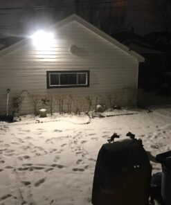 LEPOWER 3000LM Dusk to Dawn LED Security Light, 28W Flood Lights Outdoor with Photocell, 3000K Warm Light, IP65 Waterproof, 2 Adjustable Heads Exterior Outdoor Security Light for Garage, Backyard White 53 71Gw9qBxwiL