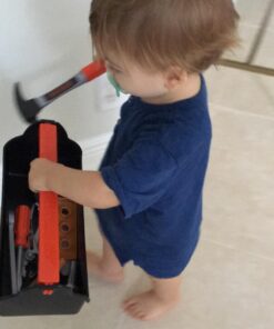 BLACK+DECKER Jr. My First Tool Box - 14 Piece Set 25 71GwD2 oMgL