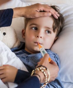 Thermometer for Adults, Digital Oral Thermometer for Fever with 10 Seconds Fast Reading (Orange) Orange-2 13 71GxQGeFMCL