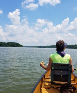 GCI Outdoor SitBacker Adjustable Canoe Seat with Back Support Hunter Green 36 71GxzLV629L