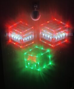 Bupelo Pixel Game Themed Decorations, 3 Pack Creeper & TNT Window Lights with Suction Cup Battery Operated, Miner Crafting Birthday Gift Decorations Lights, Kid's Bedroom Ornament Gaming Room Decor 48 71GyDu7TT2L