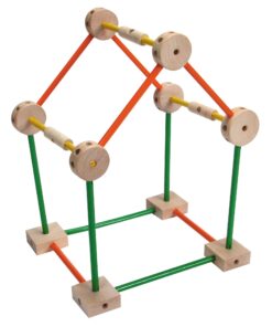 Schylling MKT Super Makit Classic Wood Construction Toy, 3+ years, 70-Pieces (1 EA) 5 71GyXPg4N3L