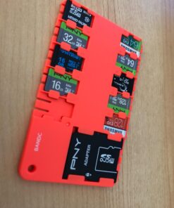 Bandc 2pcs Red Micro Sd/sdhc/sdxc Card Storage Holder Case (Memory Card Not Included) 29 71GylI3RQL