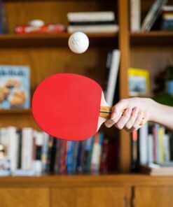 PRO-SPIN Ping Pong Paddles - High-Performance Sets with Premium Table Tennis Rackets, 3-Star Ping Pong Balls, Compact Storage Case | Ping Pong Paddle Set of 2 or 4 for Indoor & Outdoor Games 2-Player Set 13 71GyvNuxIbL