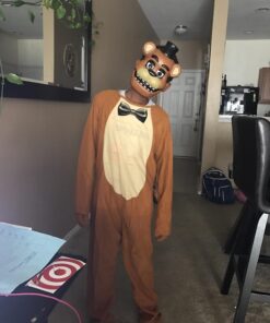 Rubie's Five Nights at Freddy's Child's Freddy Costume, Tween (630102_Teen), Brown 18 71GzHbTC5yL