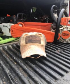 STIHL Men's Hat OSFA Orange & White 5 71GzTGsK8QL