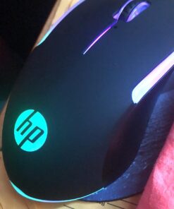 HP Wired RGB Gaming Mouse High Performance Mouse with Optical Sensor, 3 Buttons, 7 Color LED for Computer Notebook Laptop Office PC Home 100 30 71H 4pjmKqL