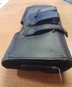 Bomea Holster for Galaxy S23, S22, S21, S20, S10, S9, S8, A01, A10e, Cell Phone Case with Belt Clip, ID Card Storage Pouch Holder Cover (Fits Samsung Phone with Otterbox Case on) Black Small 40 71H M2zCk1L