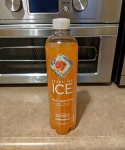 Sparkling Ice, Peach Nectarine Sparkling Water, Zero Sugar Flavored Water, with Vitamins and Antioxidants, Low Calorie Beverage, 17 fl oz Bottles (Pack of 12) 26 71H fkfwtJL