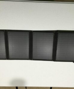 SunJack 25 Watt Foldable IP67 Waterproof ETFE Monocrystalline Solar Panel + 2X 10000mAh Power Banks with USB-A and USB-C for Cell Phones, Tablets and Portable for Backpacking, Camping, Hiking 26 71H0Neg HzL