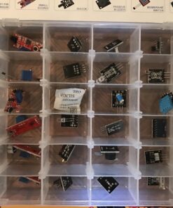 ELEGOO Upgraded 37 in 1 Sensor Modules Kit with Tutorial Compatible with Arduino IDE UNO R3 MEGA Nano V2 30 71H14573Y9L