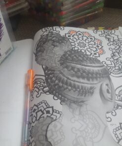 Lineon Gel Pens 108 Colours Gel Pen Set for Adult Colouring Books Art Markers 55 71H1913gscL