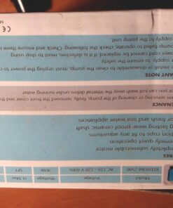 KEDSUM 550GPH Submersible Pump(2500L/H, 40W), Ultra Quiet Water Pump with 5ft High Lift, Fountain Pump with 6.5ft Power Cord, 3 Nozzles for Fish Tank, Pond, Aquarium, Statuary, Hydroponics Blue 36 71H1Z0gR8zL