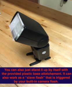 Neewer TT560 Flash Speedlite for Canon Sony Nikon Panasonic Olympus Pentax and Other DSLR Cameras, Digital Camera Speedlight with Standard Hot Shoe Standard Packaging 66 71H2BZ3oNUL