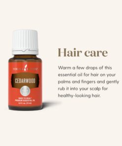 Cedarwood Essential Oil 15ml by Young Living Essential Oils for Healthy Skin, Hair, and Scalp, Unlock the Power of Pure, Calming, and Soothing Cedarwood Oil 0.51 Fl Oz (Pack of 1) 13 71H2naMdrLL