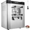 VEVOR Commercial Ice Cream Machine 1400W 20/5.3 Gph Hard Serve Ice Cream Maker with LED Display Screen Auto Shut-Off Timer One Flavors Perfect for Restaurants Snack bar Supermarkets Sliver 57 71H3T2BOiQL