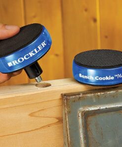 Rockler Work Bench Cookies Plus Work Grippers (4 Pack) Bench Cookies Protect Workpiece from Scratches and Benchtop Debris - Woodworking Kit for Most Average-Sized Panels 14 71H3dJjpezL