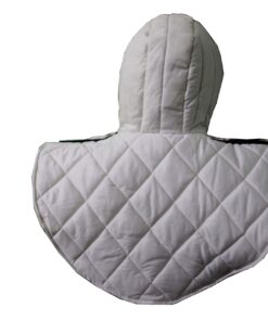 VTC New Medieval Renaissance Armor Padded Arming Cap Collar Head Neck Cotton White SCA 5 71H3umGWOcL