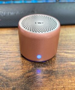 EWA A106 Portable Mini Bluetooth Speaker, Enhanced Bass and High Definition Sound, Portable Design, for iPhone, iPad,Nexus,Laptops and More (Rosegold) Rose Gold 49 71H4RRJFlwL