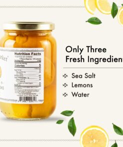 Alternative view of CASABLANCA MARKET Moroccan Preserved Lemons – Authentic Moroccan Preserved Lemons in Jar – Whole Non-GMO Preserved Lemon – Preserved Lemons for Couscous or Tagine Pot for Moroccan Cooking (25oz)