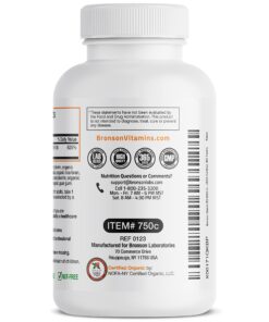 Bronson Vitamin D3 5,000 IU (1 Year Supply) for Immune Support, Healthy Muscle Function & Bone Health, High Potency Organic Non-GMO Vitamin D Supplement, 360 Tablets 29 71H4vebYOpL