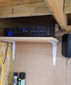 Pyle Wireless Home Audio Amplifier System - Bluetooth Compatible Sound Stereo Receiver Amp - 6 Channel 600 Watt Power, Digital LCD, Headphone Jack, 1/4'' Microphone IN USB SD AUX RCA FM Radio 32 71H5LU7qaeL