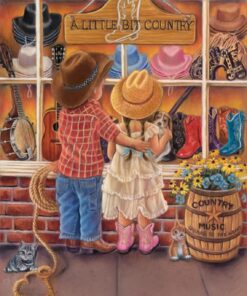 SUNSOUT INC - A Bit of Country - 500 pc Jigsaw Puzzle by Artist: Tricia Reilly-Matthews - Finished Size 18" x 24" - MPN# 35865 7 71H5vY8GwqL