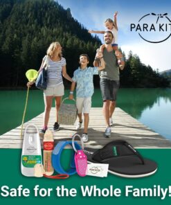 PARA'KITO Mosquito Insect & Bug Protection Wristband - Mosquito Stickers & Bug Spray Alternative - Summer Essentials, Beach Accessories, Hiking & Camping Essentials - Natural Essential Oils (Zebra) Zebra 11 71H67AritgL 5