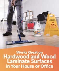 Sheiner's Hardwood Floor Cleaner, Laminate Floor Cleaner, Household Supplies, for Deep Cleaning of Wood, Natural and Engineered Flooring, pH Neutral and Non Toxic, 1 Gallon 13 71H69CLYvJL
