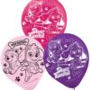 Girl Pups Paw Patrol 12" Latex Balloons 6 Count Party Supplies: Skye & Everest 2 71H6EYOiFhL