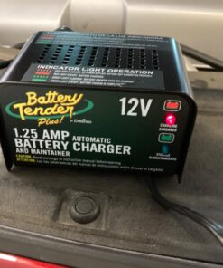 Battery Tender Plus 12V Battery Charger and Maintainer: 1.25 AMP Powersport Battery Charger and Maintainer for Motorcycles, ATVs, UTVs - Smart 12 Volt Automatic Float Charger - 021-0128 44 71H6NgOHPL