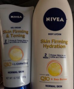 Nivea Skin Firming and Toning Body Gel Cream with Q10, Firming Body Cream, Moisturizing Skin Cream, 6.7 Oz Tube Skin Firming Gel 53 71H7OkNI0hL