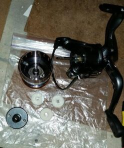 PLUSINNO HongYing Series Fishing Reels Spinning Freshwater Saltwater with 5.2:1 Gear Ratio Metal Body Left/Right Interchangeable Collapsible Handle Spinning Fishing Reel HA3000 Fishing Reel 26 71H7Peh3O L