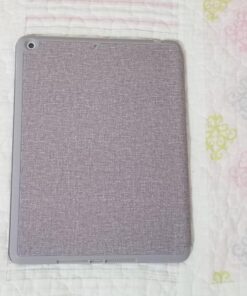 Soke iPad 6th/5th Generation Case with Pencil Holder, Smart iPad 9.7 inch Cases Trifold Stand with Shockproof Soft TPU Back Cover and Auto Sleep/Wake Function for Apple iPad 2018/2017, Violet 84 71H7iMBLVcL