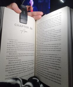 Gritin 9 LED Rechargeable Book Light for Reading in Bed - Eye Caring 3 Color Temperatures,Stepless Dimming Brightness,80 Hrs Runtime Small Lightweight Clip On Book Reading Light for Kids,Studying Black 33 71H7uUyUSTL