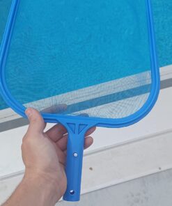 ATIE Pool, Spa, Hot Top, Fountain, Pond Fine Mesh Leaf Skimmer Rake Net, Ideal for Removing Leaves & Debris in In-Ground and Inflatable Above Ground Pool 19 71H853OQVBL