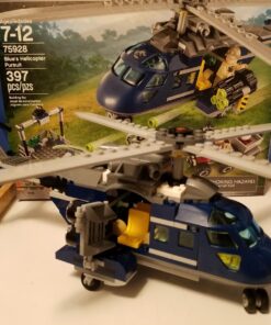 LEGO Jurassic World Blue's Helicopter Pursuit 75928 Building Kit (397 Pieces) 48 71H8YALnlDL