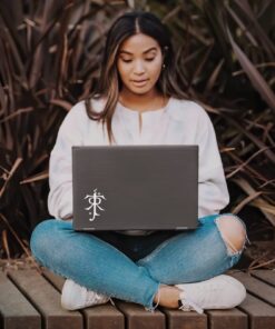 Bargain Max Decals - LOTR Tolkien Monogram Sticker Decal Notebook Car Laptop 5" (White) 13 71H96JFPjL