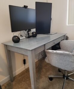 International Concepts Basic Desk with Drawer, Unfinished 70 71H9868GzGL