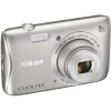 Nikon COOLPIX S3700 Digital Camera with 8x Optical Zoom and Built-In Wi-Fi (Silver) Silver Base 15 71H9ebxf94L