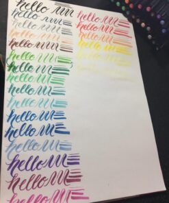 Faber-Castel Pitt Artist Brush Pens (24 Pack), Multicolor (167147) Box of 24 18 71HAATsKHL