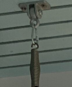 Jungle Gym Kingdom Swing Set Hangers - 2 Heavy Duty Brackets with Locking Snap Hooks for Porch, Patio, Playground - Indoor/Outdoor Hardware & Accessories 2 pack hangers 41 71HBRLyF8 L 1