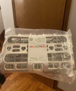 Munchkin® High Capacity Dishwasher Basket, 1 Pack, Grey 1 Count (Pack of 1) 35 71HCLyhA6mL