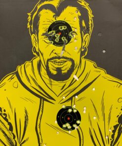 Alternative view of BIRCHWOOD CASEY Shoot-N-C 3" Bull's-Eye Reactive Targets - Highly Visible Instant Feedback Self-Adhesive Shooting Target Stickers with Repair Pasters 240 Targets, 600 Pasters Multi
