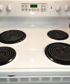 Range Kleen P119204XN 4 Pack Style B Black Porcelain Drip Bowls 2 Small 6 Inch and 2 Large 8 Inch 39 71HDuSZV10L