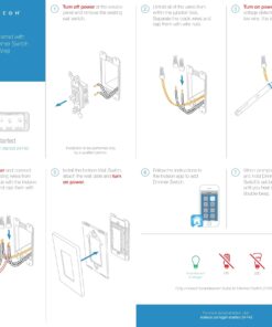 Insteon Smart 2-Wire Dimmer Wall Switch, Incandescent/Halogen Bulbs Only, No Neutral Required, 2474DWH (White) - Insteon Hub required for voice control with Alexa & Google Assistant White Dimmer Switch 2-Wire 15 71HE5M2ExwL