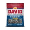 DAVID Seeds Original Salted and Roasted Jumbo Sunflower Seeds, Keto Friendly Snack, 5.25 OZ Bags, 12 Pack 5.25 Ounce (Pack of 12) 40 71HESHWPSnL